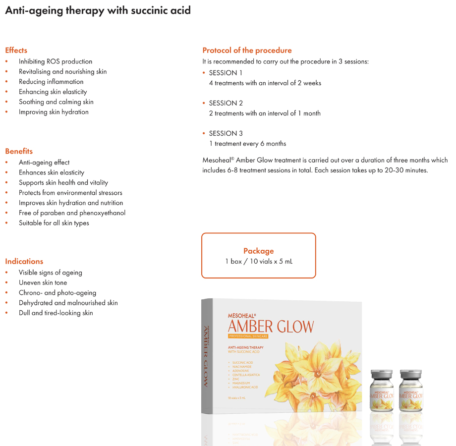 Mesoheal Amber Glow
